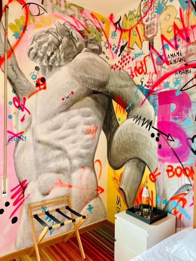 ספולטו Lh Hotel Arca Street Art מראה חיצוני תמונה